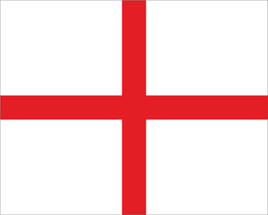 White with Red + 'FIRST AID' Road Race Flag