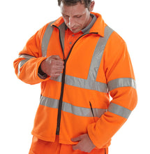Carnoustie Hi-vis Fleece Jacket
