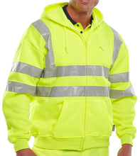 Essential Hi-vis Zipped Hoodie