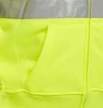 Essential Hi-vis Zipped Hoodie