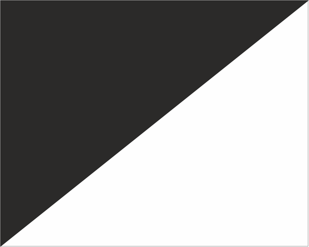 Black and White Diagonal Halves 'UNSPORTSMAN BEHAVIOUR' Road Race Flag