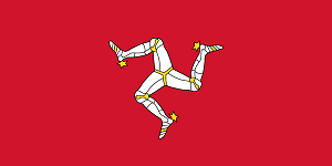 Isle of Man Flag 2' x 3'